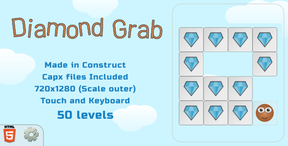 Diamond Grab - HTML5 Casual Game icon