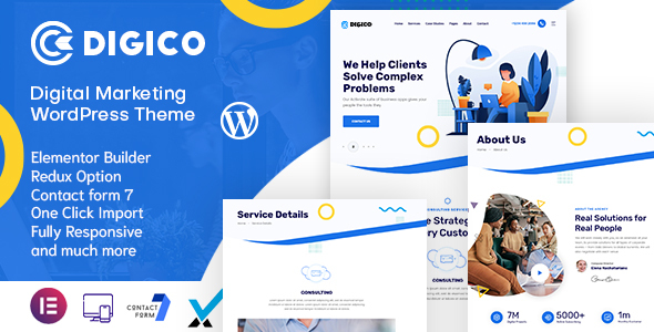 Digico - Multipurpose Consulting WordPress Theme icon