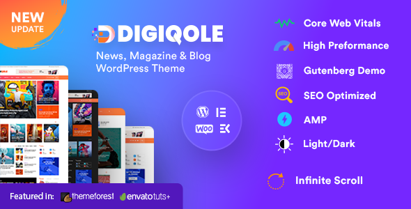 Digiqole - News Magazine WordPress Theme icon