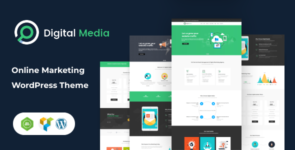 Digital Media - Online Marketing WordPress theme icon