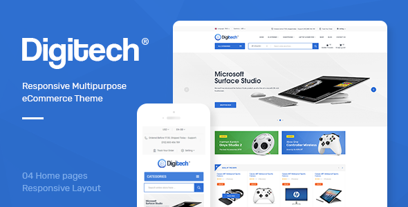 Digitech - Technology Theme for WooCommerce WordPress icon