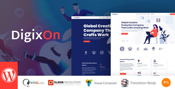 Digixon - Digital Marketing Strategy WP Theme icon