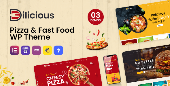 Dilicious - Pizza & Fast Food WordPress Theme icon