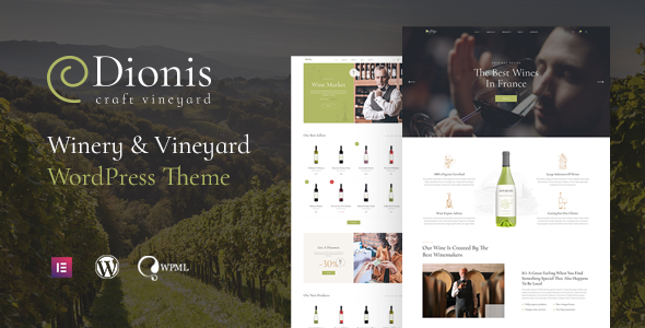 Dionis - Winery & Vineyard WordPress Theme icon
