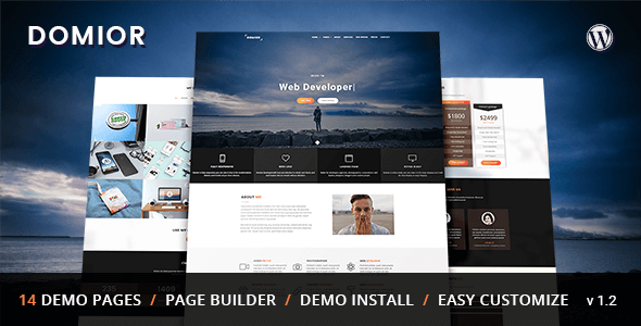 Domior - Creative Personal Portfolio WordPress Theme icon