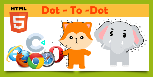 Dot - To - Dot HTML5 Game (With Construct 3 All Source-code .c3p) icon