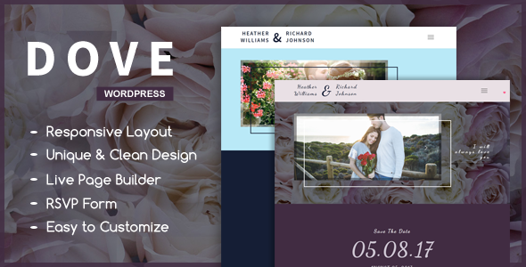 Dove - A Wedding WordPress Theme icon