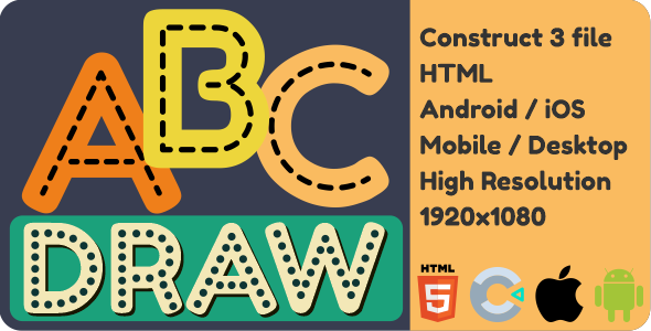 Draw Alphabets - HTML5 Game icon