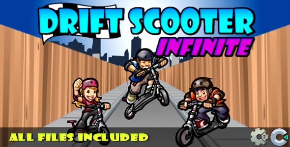 Drift Scooter / (C2 & C3 + HTML5) Game! icon