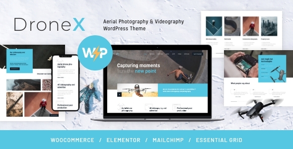 DroneX | Aerial Photography & Videography WordPress Theme icon
