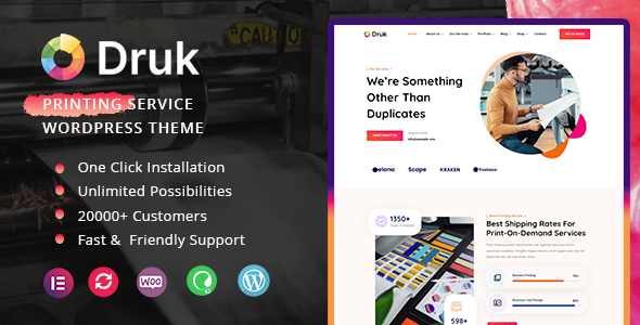 Druk - Printing Service WordPress Theme icon