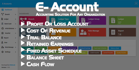 E-Account - Accounting Software for any Organization icon