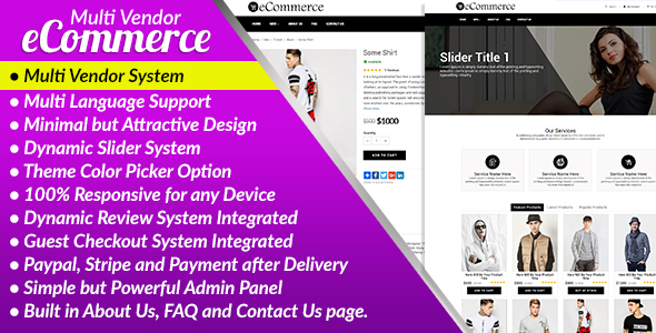 E-Commerce PRO - Multi Vendor Ecommerce Business Management System icon