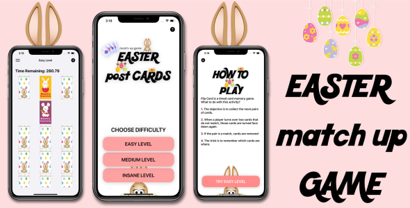 'Easter post cards' - Full iOS Application icon