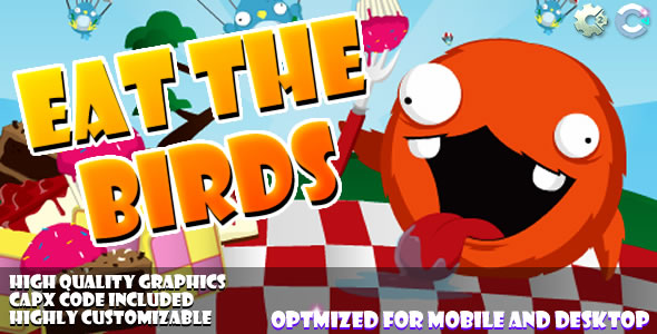Eat the Birds - (C2,C3,HTML5) Game. icon
