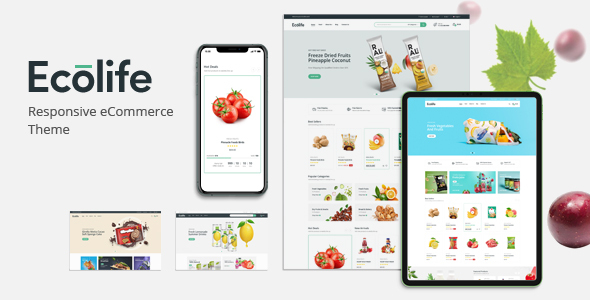 Ecolife - Organic WooCommerce WordPress Theme icon