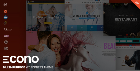 Econo - Creative MultiPurpose WordPress Theme icon