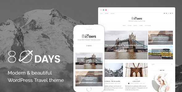 EightyDays - A WordPress Theme For Travel Blogs icon