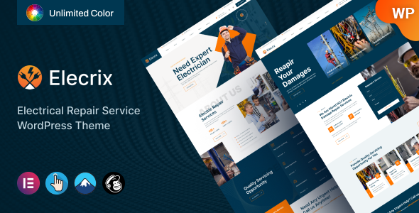 Elecrix – Electrical Repair Services WordPress Theme icon