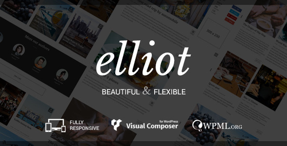 Elliot - Clean Blog-Magazine WordPress Theme icon