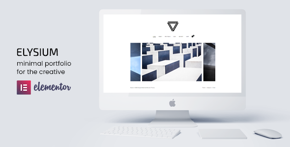 Elysium - Minimal WordPress Portfolio Theme icon