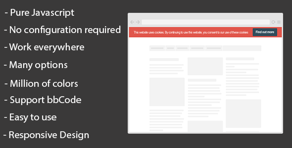 Embed Cookie - Cookie Law Generator icon
