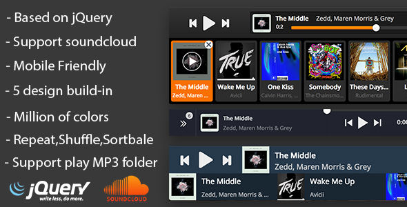 Embed Player - jQuery HTML5 Audio Player icon