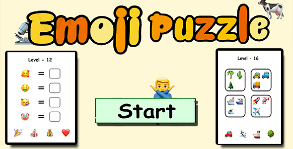 Emoji Puzzle - HTML5 Mobile Game icon
