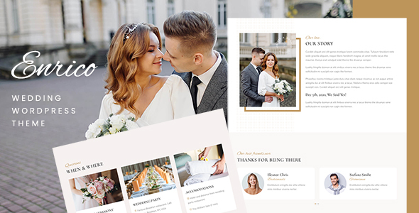 Enrico - Wedding WordPress Theme icon