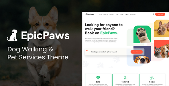 EpicPaws - Dog Walking & Pet Services Theme icon