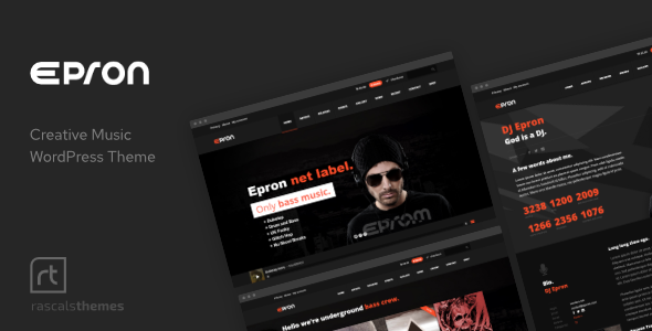 Epron - Music Theme for WordPress icon