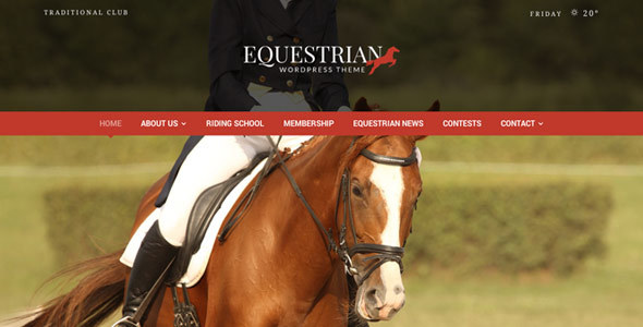 Equestrian - Horses and Stables WordPress Theme icon