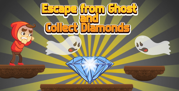 Escape from Ghost and Collect Diamonds (CAPX and HTML5) icon