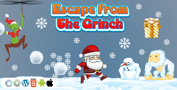 Escape fromThe Grinch Game (Construct 3 | Construct 2 | C3P | CAPX | HTML5) Christmas Game icon