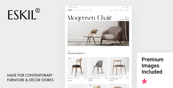 Eskil - Furniture Store Theme icon
