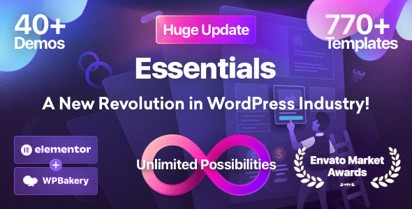 Essentials | Multipurpose WordPress Theme icon