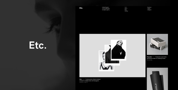 Etc. - Portfolio Creative WordPress Theme icon