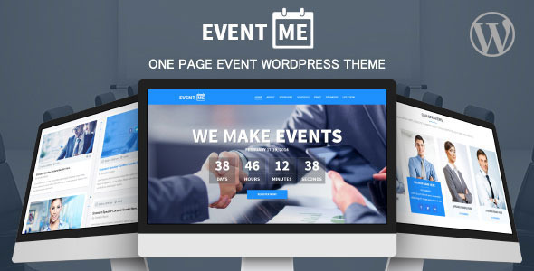 EventMe - Corporate Event Landing Wordpress Theme icon