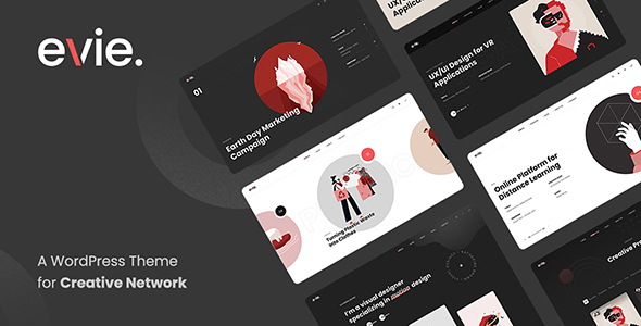 Evie - Creative Network & Portfolio WordPress Theme icon