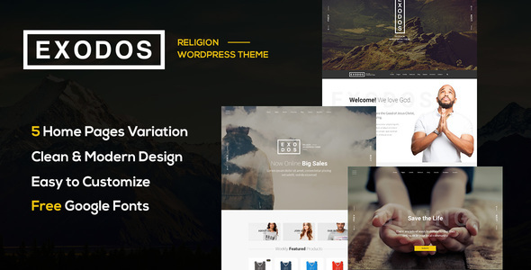 Exodos - Church WordPress Theme icon