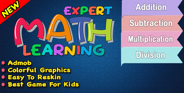 Expert Maths Learning + PreSchool Maths Learning Game For Kids In Android icon