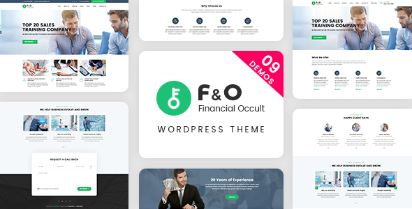 F&O - Consultant Finance WordPress Theme icon
