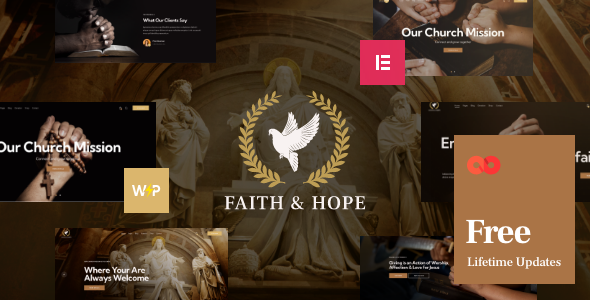 Faith & Hope | A Modern Church & Religion Non-Profit WordPress Theme icon