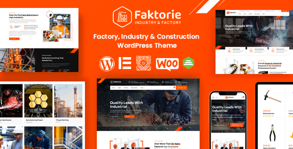 Faktorie - Industry & Factory WordPress Theme icon