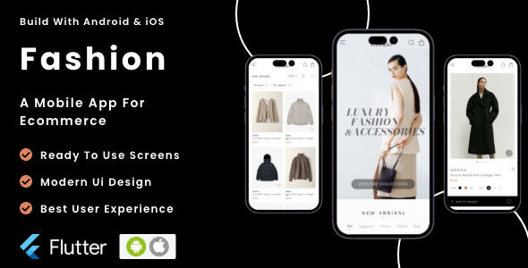 Fashion - eCommerce Flutter App Template image