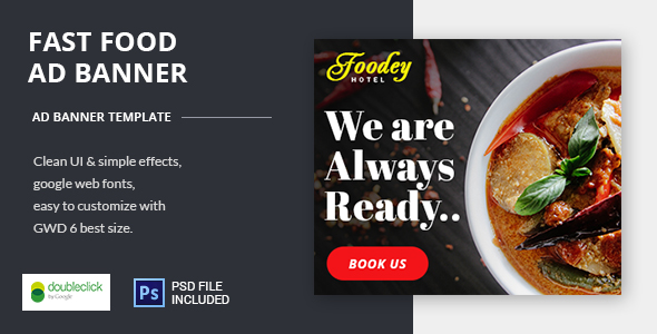 Fast Food - Google HTML5 Animated Banner 03 icon
