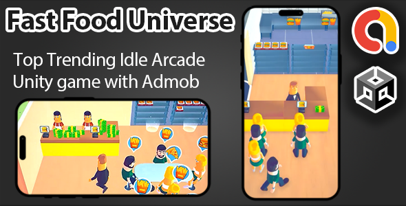Fast Food Universe - Unity Game | Admob icon