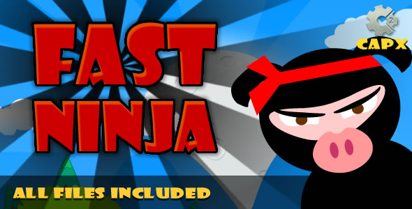 Fast Ninja (CAPX & HTML) + Admobs, Game! icon
