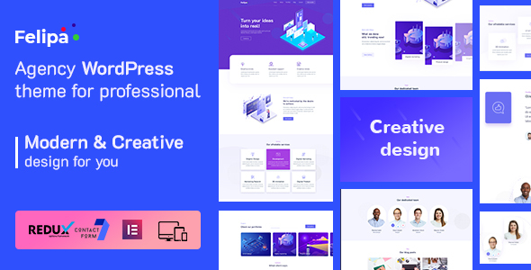 Felipa - Agency WordPress Theme icon