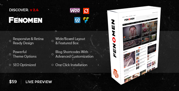 Fenomen | Legendary Blog & Magazine WordPress Theme icon